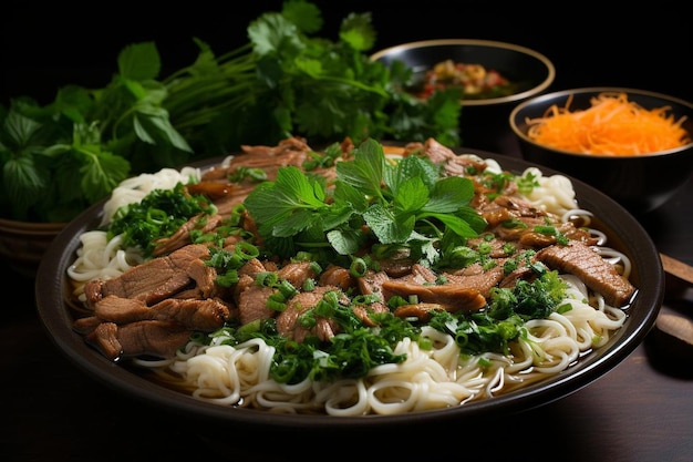 Vietnamese Pho Um tesouro culinário Melhor fotografia de macarrão pho