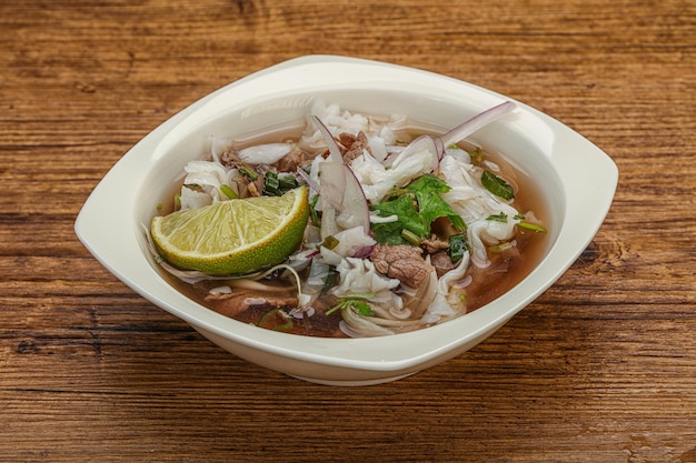 Vietnamesische Küche Pho Bo-Suppe