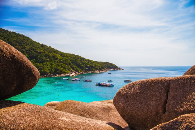 ViewPoint de la isla de Similan, Phuket Tailandia.