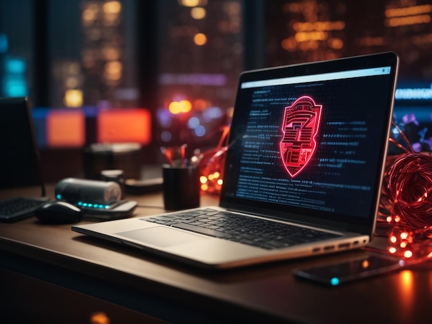 Vigilância de segurança cibernética Proteção contra ransomware Ameaças de phishing e criptografia por e-mail