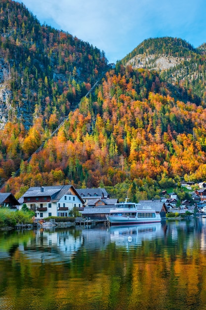 Vila de Hallstatt áustria