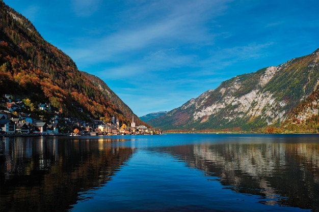 Vila de Hallstatt áustria