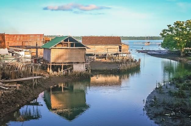 Vila de pescadores em Sumbava