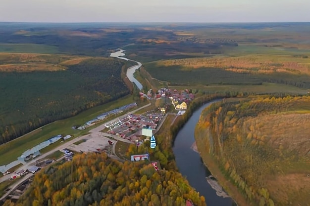 Foto villa-gebiet lyckebosjostad in boras, schweden