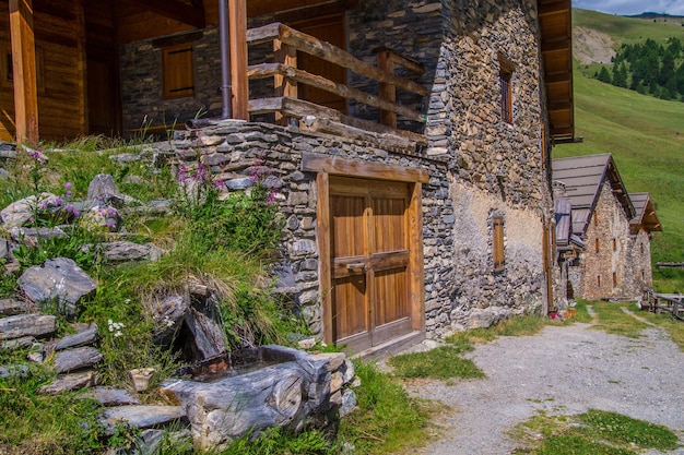 Villard Ceillac in Qeyras in den Hautes Alpes in Frankreich