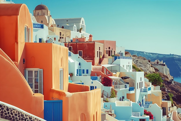 Villas y casas pintorescas en Santorini