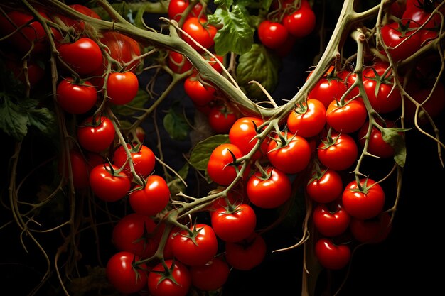 Viña de tomate ecológica