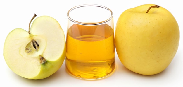 Vinagre de sidra de manzana con fruta fresca