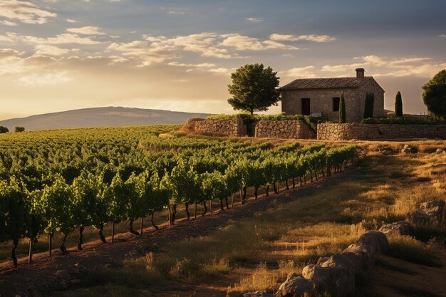 Vinha da Provença Elegança intemporal no coração da França rural