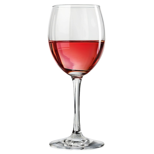 Vino aislado sobre fondo blanco de alta resolución de alta calidad