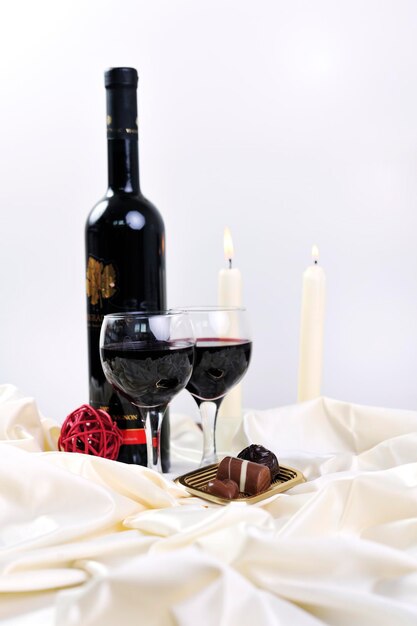 vino y chocolate