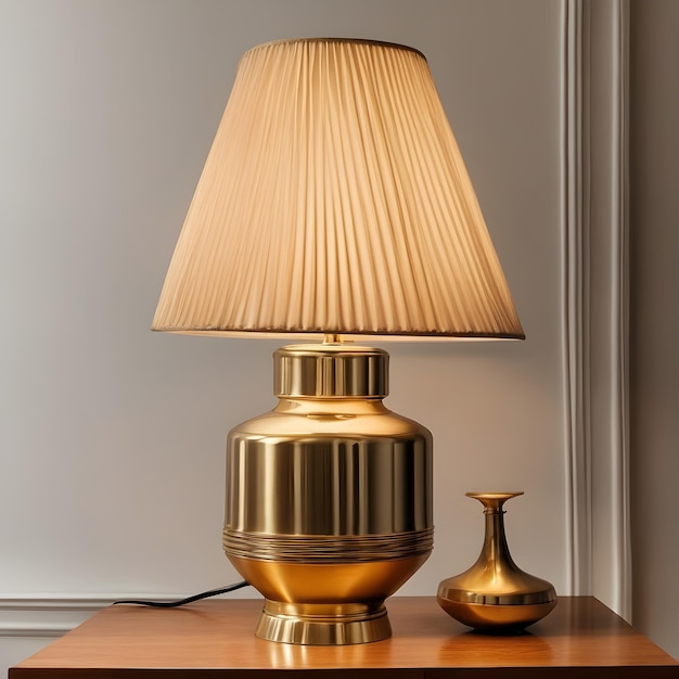 Vintage-Beleuchtung, eine Tischlampe mit antikem Charme und Eleganz