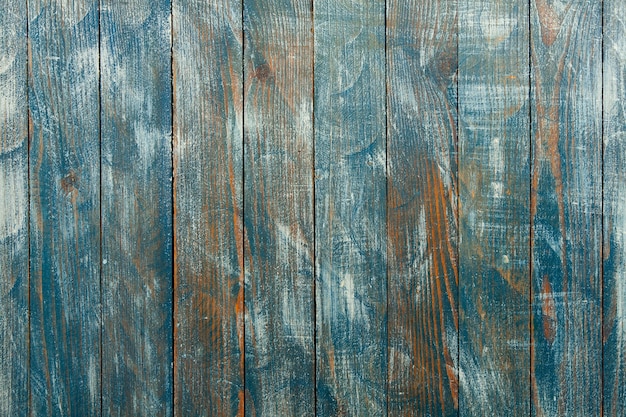 Vintage blaue Holz Hintergrundtextur mit Knoten und Nagellöchern