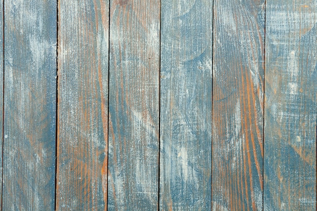 Vintage blaue Holz Hintergrundtextur mit Knoten und Nagellöchern