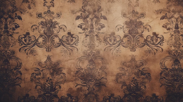 Foto vintage damask tapete hintergrund