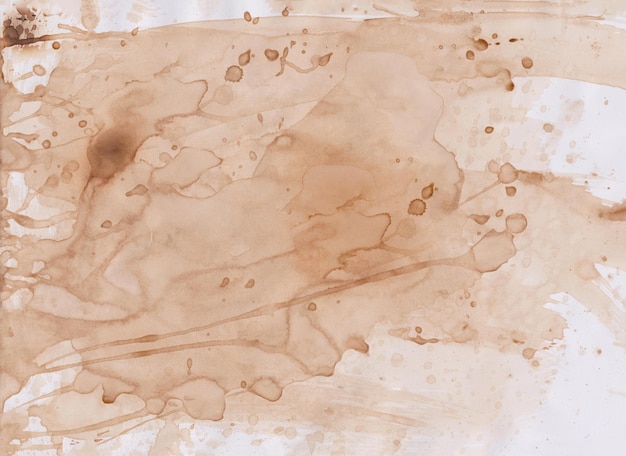 Vintage-farbiger Hintergrund aus altem Papier mit thermischen Verbrennungsspuren
