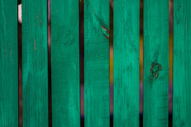 Vintage grüne Holztafel fein als Wand für Innenarchitektur und Außendekoration angeordnet