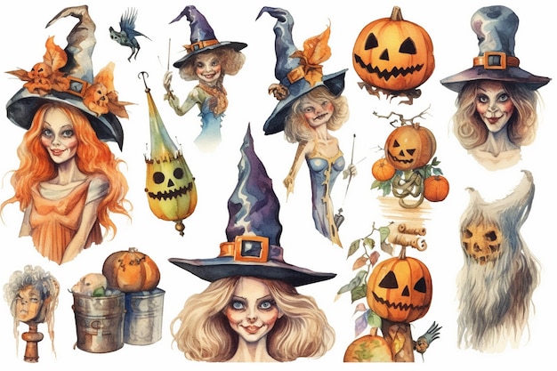 Vintage-Halloween-Illustration