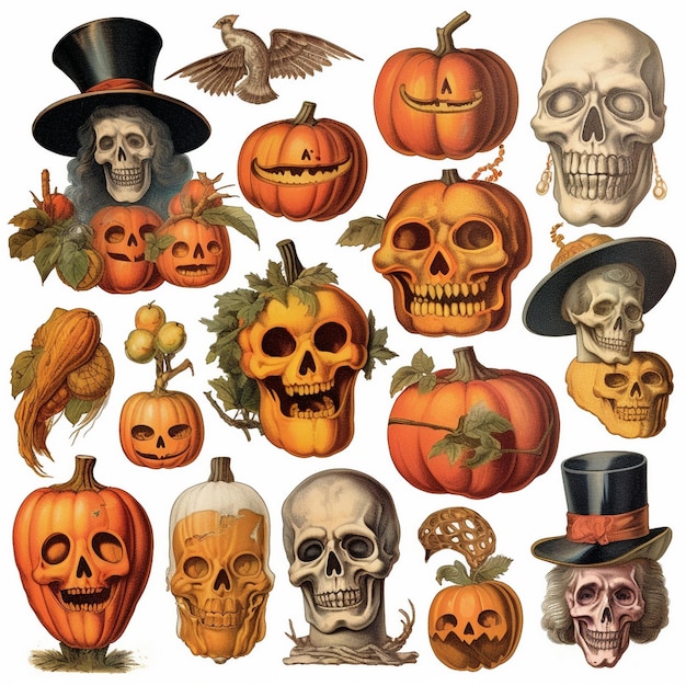 Vintage-Halloween-Illustration