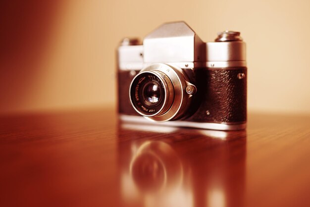 Vintage-Kamera-Bokeh-Hintergrund