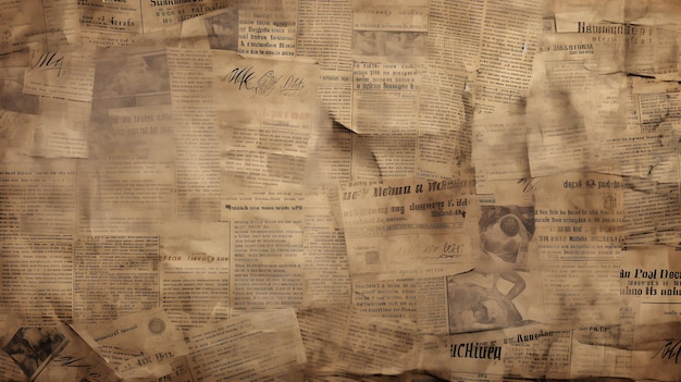 Foto vintage old newspaper grunge texture background papel retrô