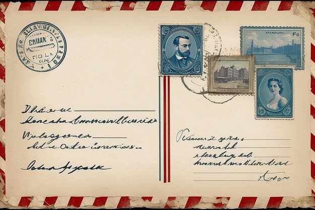 Vintage-Postkarte