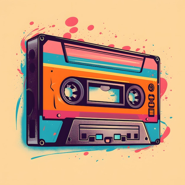 Vintage Retro-Kassette