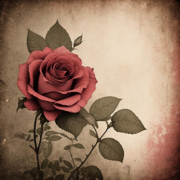 Foto vintage rose elegance retro grunge-texturen