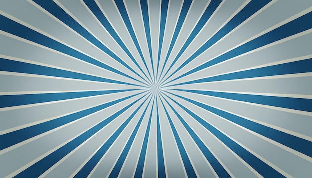 Foto vintage sunburst azul y blanco y fondo de patrón con espacio