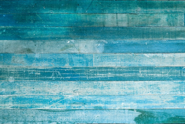 Vintage tono azul viejo muro de textura de madera