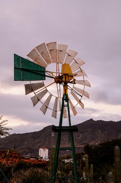 Vintage Windmühle