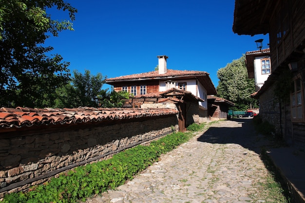 Vintages Haus im Dorf Zheravna in Bulgarien