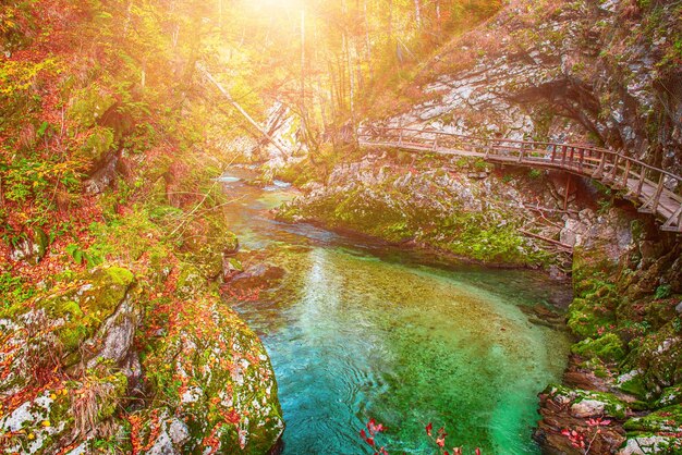 Vintgarklamm Slowenien