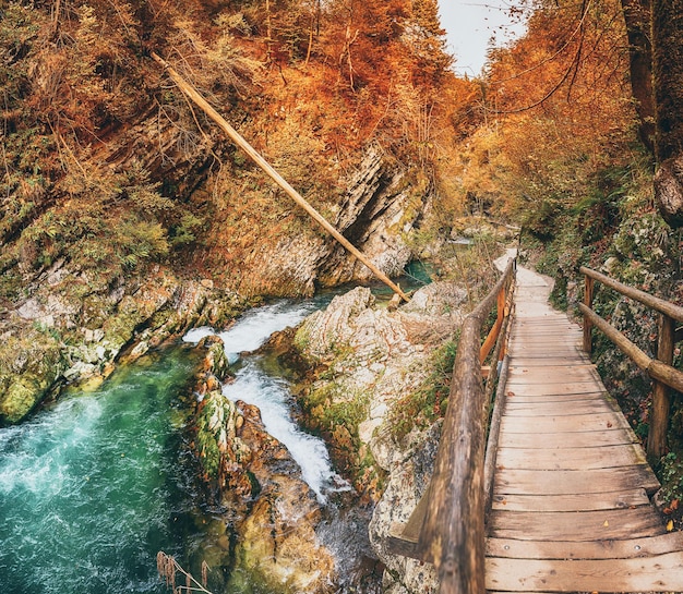 Vintgarklamm Slowenien