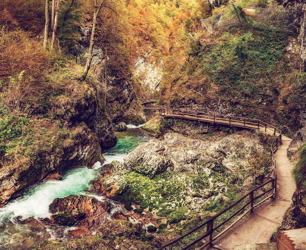 Vintgarklamm Slowenien