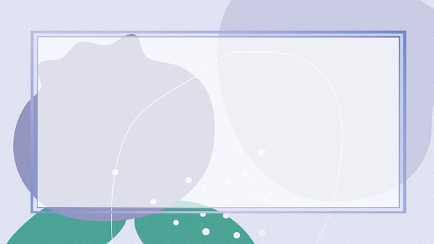 Violett-PNG-Rahmen mit Blaubeere auf Lila-Design