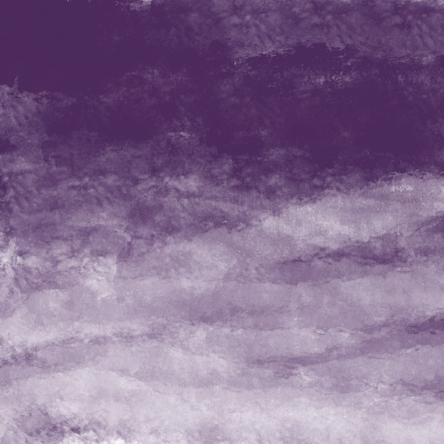 Violette Aquarellfarbe Textur und Hintergrund, Grunge Splash abstrakte Grafik auf weißem Hintergrund