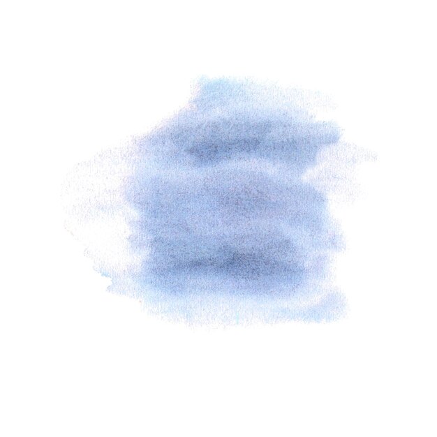 Violette Aquarellspritzer, handgezeichnete Illustration isoliert auf weißem Hintergrund, abstrakte Textur