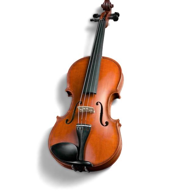 Violino com arco.