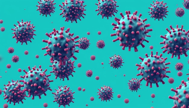 Vireninfektion Eine visuelle Darstellung