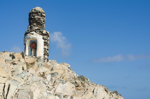 Virgen del Pilon de Azucar en Guajira Colombia Travel concept