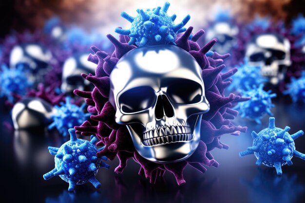 Foto virologia doença covid vírus gripe fria bactérias anticorpos e imunidade do corpo luta contra vírus no corpo vitaminas remédio doença mortal