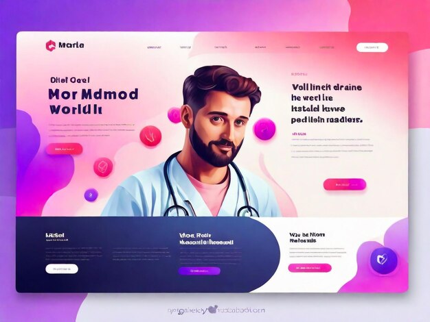 Foto virtual reality isometric concept augmented reality landing page template with glasses and character website layout fácil de editar e personalizar ilustração vetorial