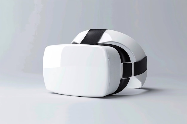 Virtual Reality Mockup für sich selbst in einem digitalen WorldVR-Mockup