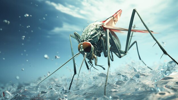 El virus del Zika 3D