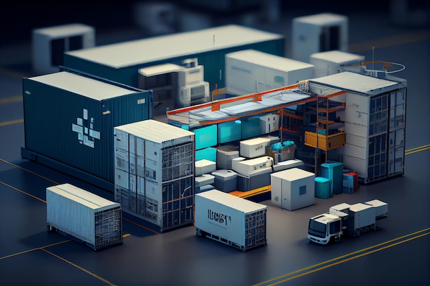 Visão de uma organização logística no Smart Warehouse