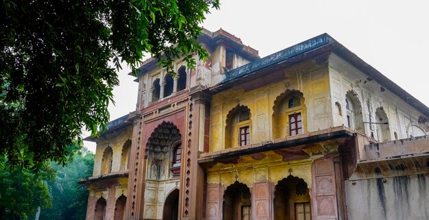 Visão traseira da imagem da tumba de safdarjung