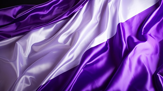 Foto visibilidad y respeto de la bandera del orgullo asexual