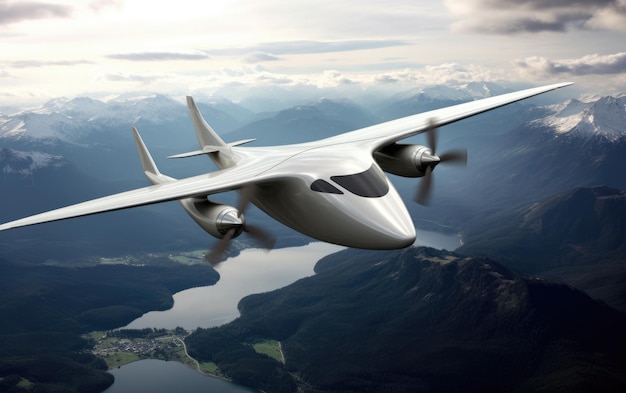 Visión Aviación Ecológica con Aviones Biodegradables