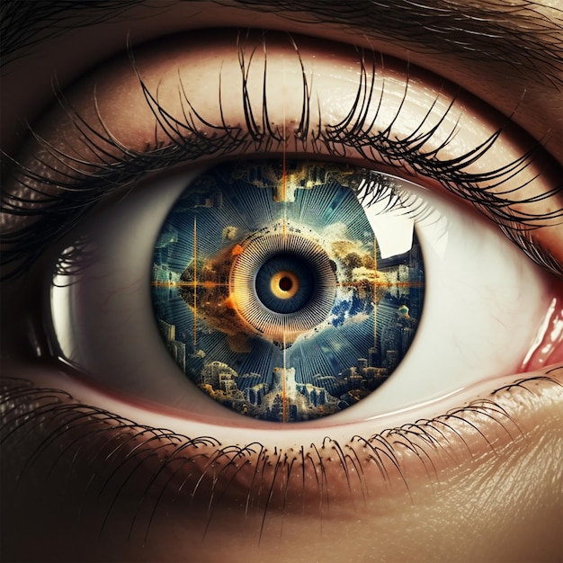 visión ocular El futuro de la visión y el ojo